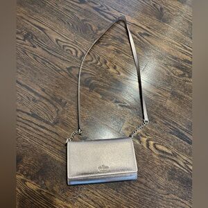 Rose gold kate Spade purse